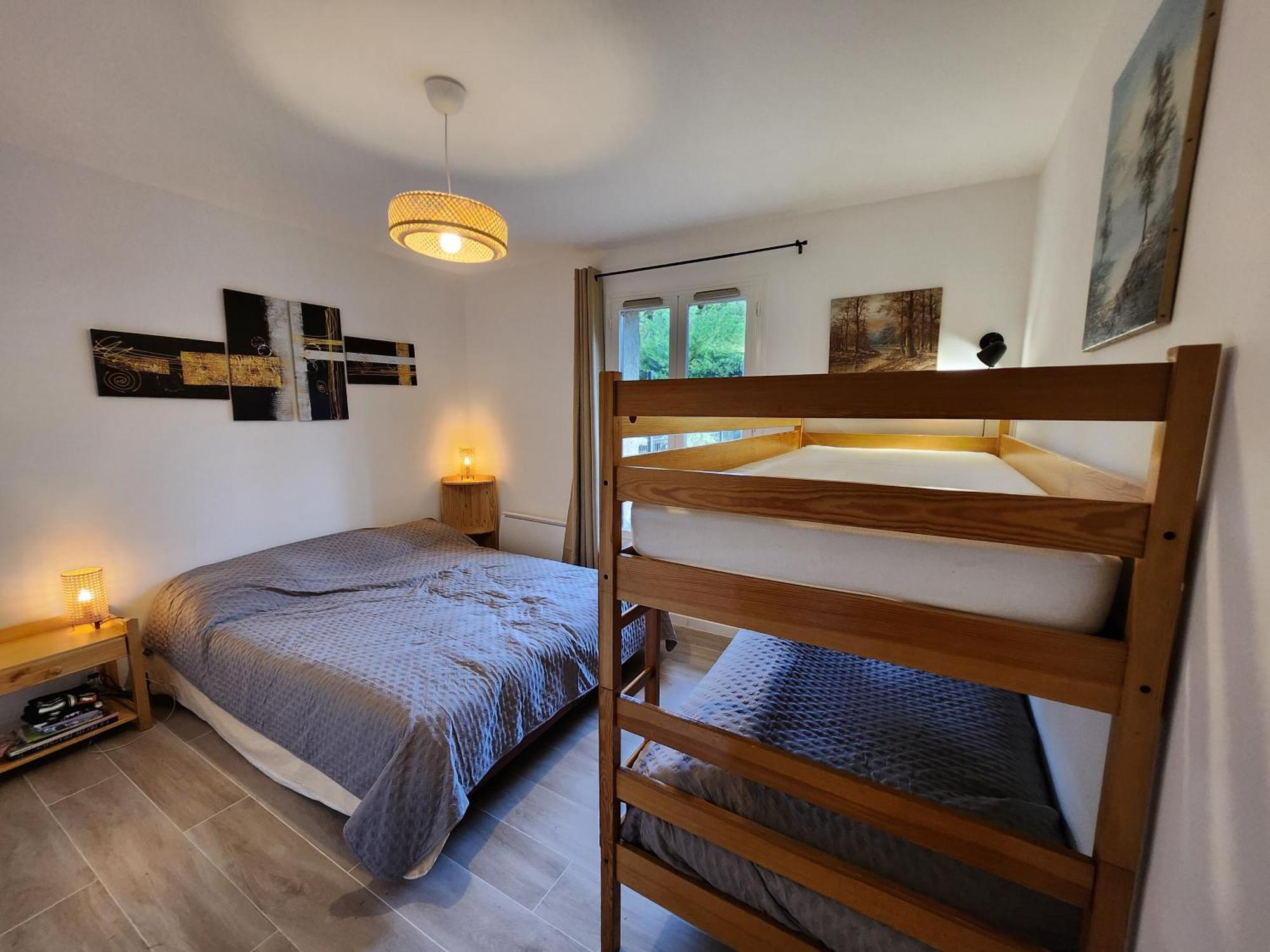 סן-בונה-אן-שאמפסו Appartement T3 Avec Jardin Proche Village מראה חיצוני תמונה