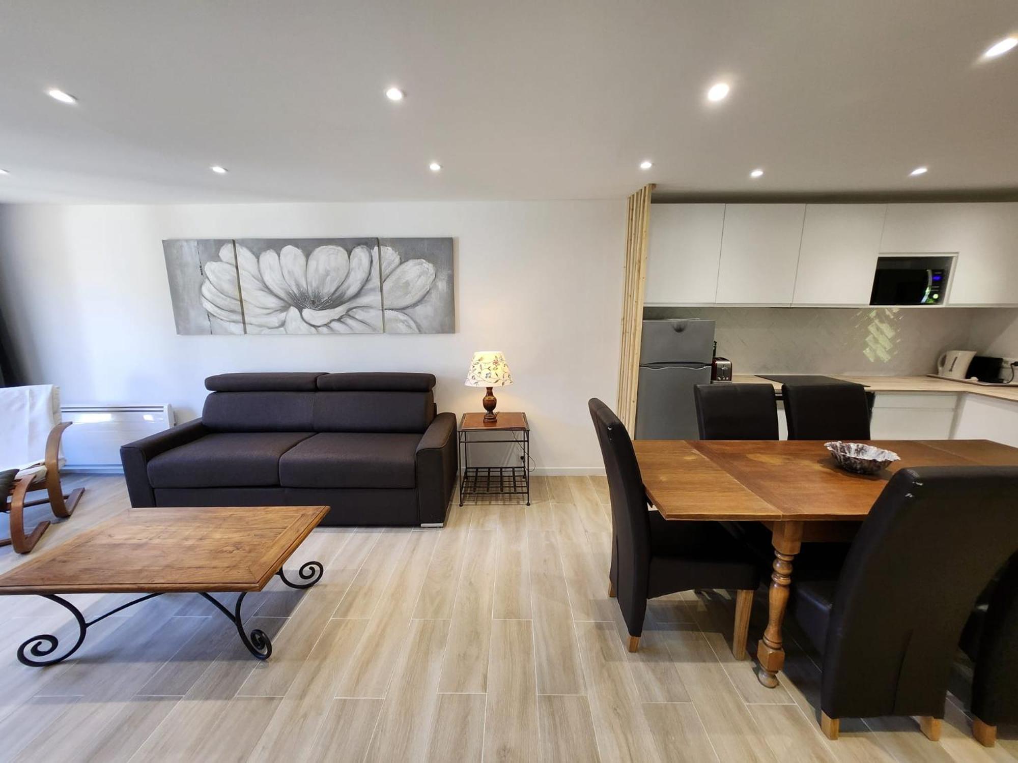 סן-בונה-אן-שאמפסו Appartement T3 Avec Jardin Proche Village מראה חיצוני תמונה
