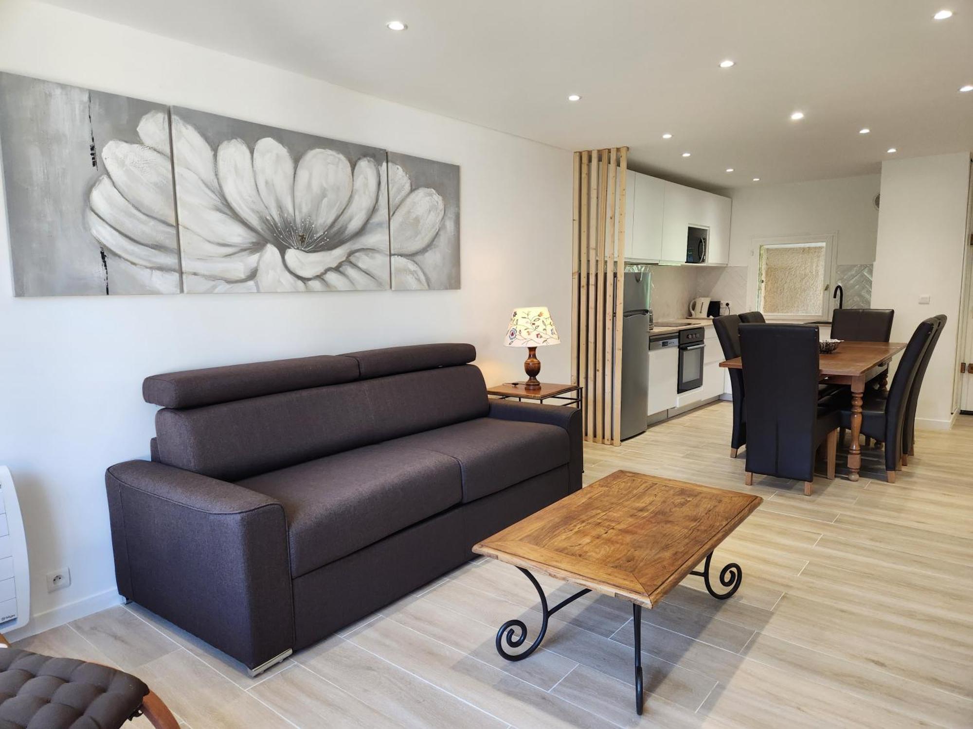 סן-בונה-אן-שאמפסו Appartement T3 Avec Jardin Proche Village מראה חיצוני תמונה