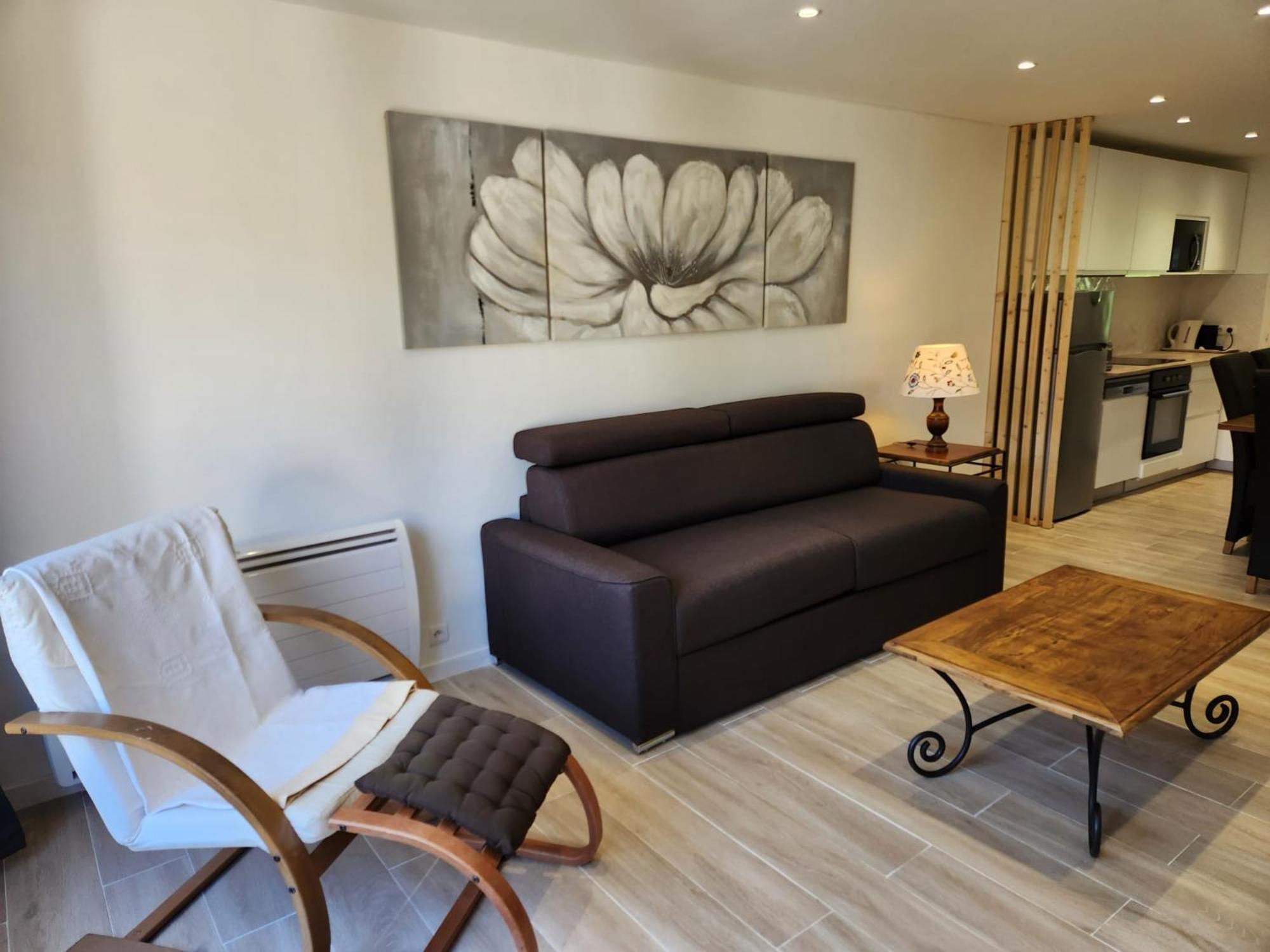 סן-בונה-אן-שאמפסו Appartement T3 Avec Jardin Proche Village מראה חיצוני תמונה